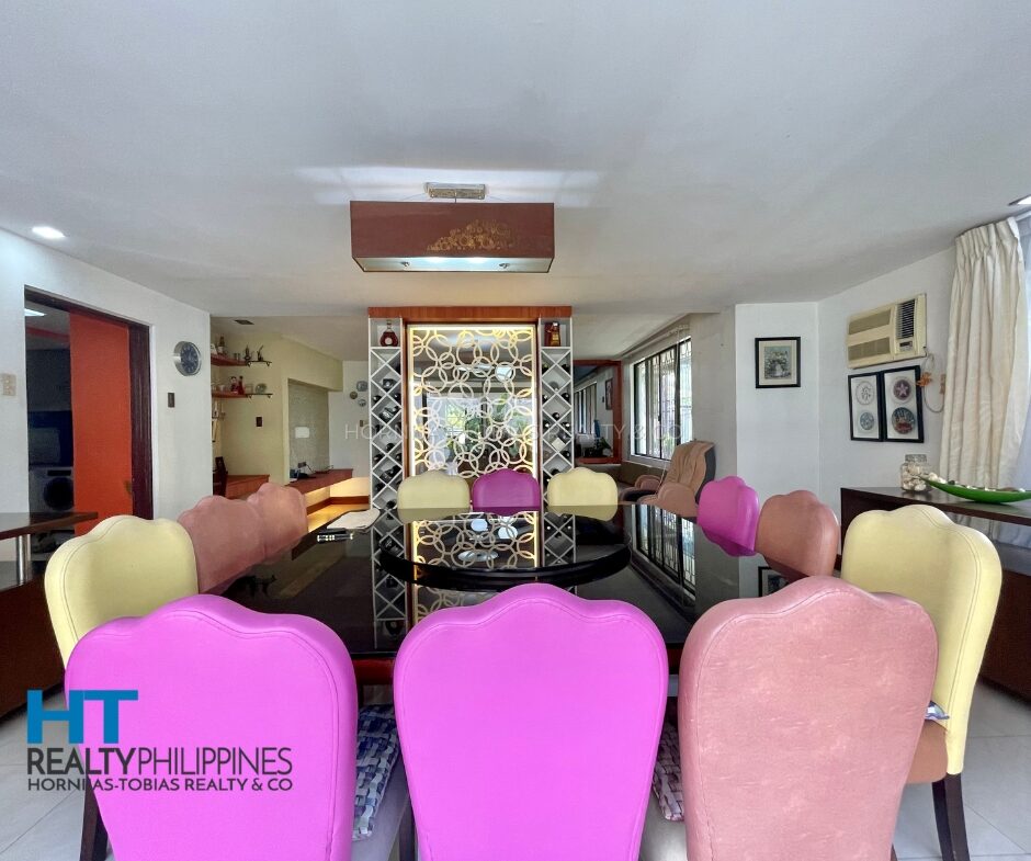 Dining Room - For Sale 5-Bedroom House and Lot in Insular West, Lanang, Davao City