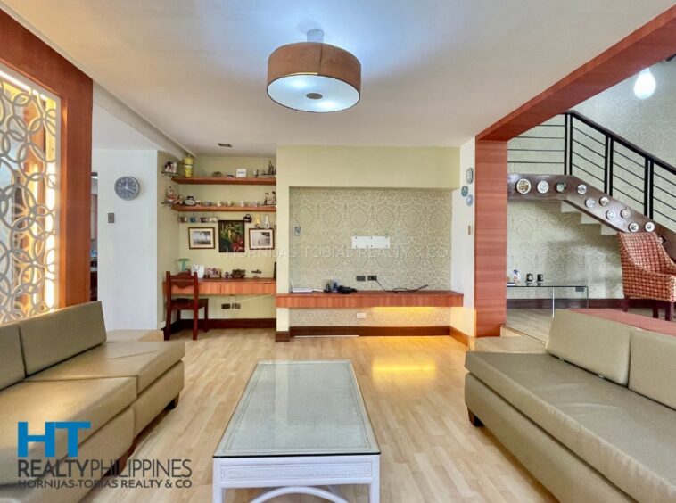 Informal Living Room - For Sale 5-Bedroom House and Lot in Insular West, Lanang, Davao City