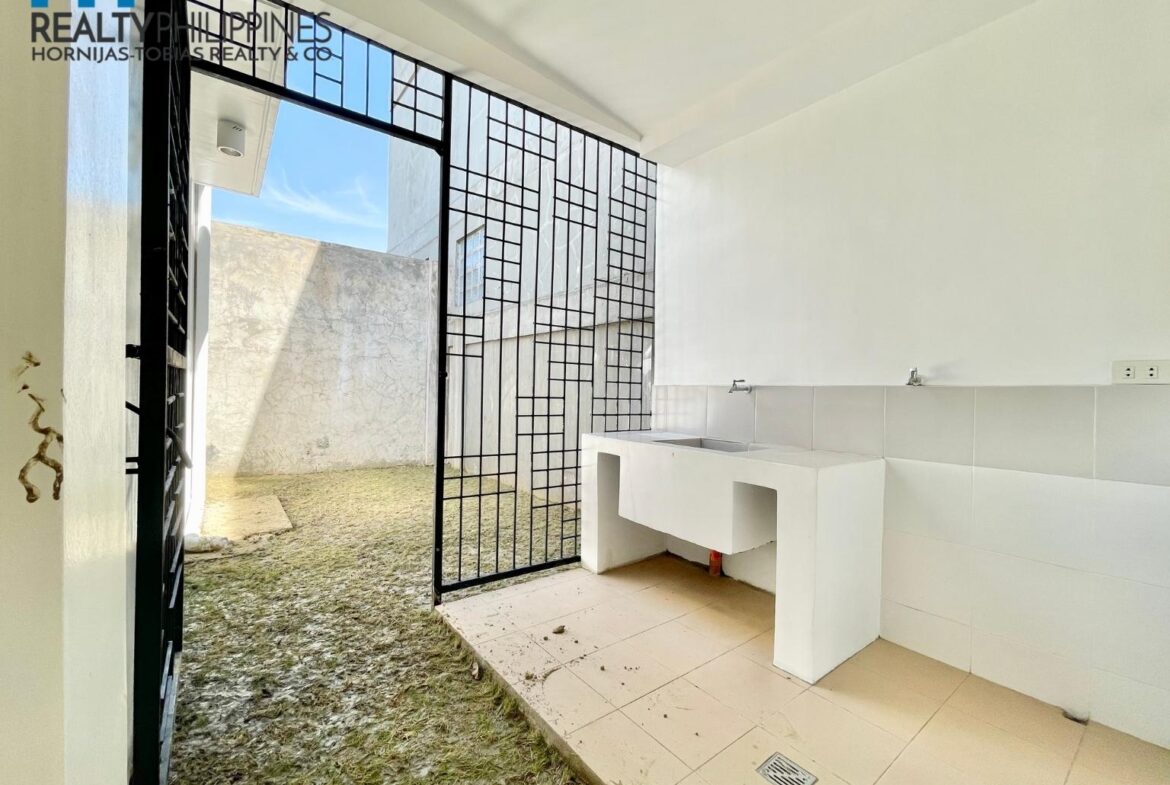 Service Laundry Area FS220708 House for Sale in 3BR 2TB Victoria Village, Matina, Davao City