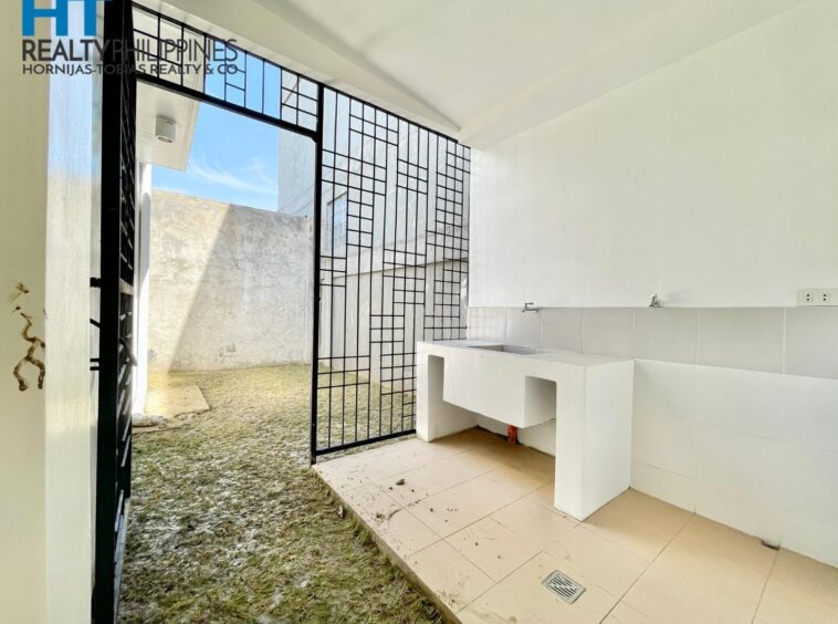 Service Laundry Area FS220708 House for Sale in 3BR 2TB Victoria Village, Matina, Davao City