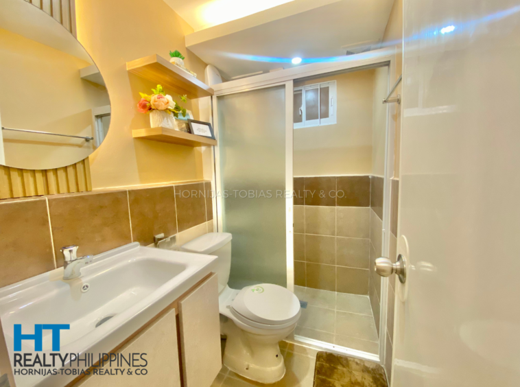 Bathroom - 1BR Fully Furnished Condo Arezzo Place Davao