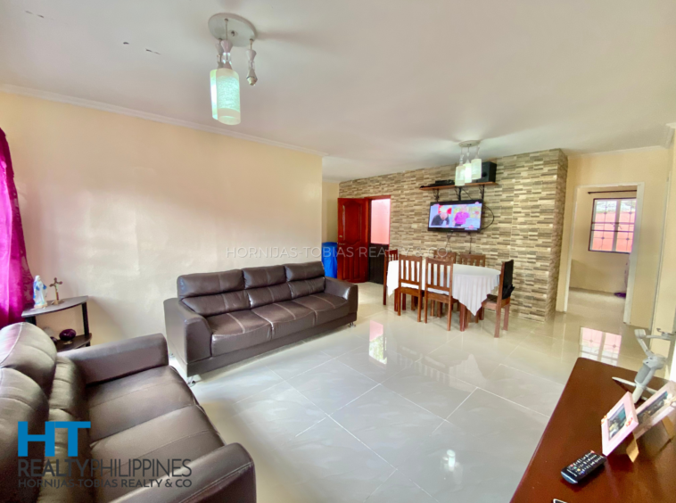 Living Area - For Sale 3BR House and Lot in Santiago Villas Catalunan Grande Davao City