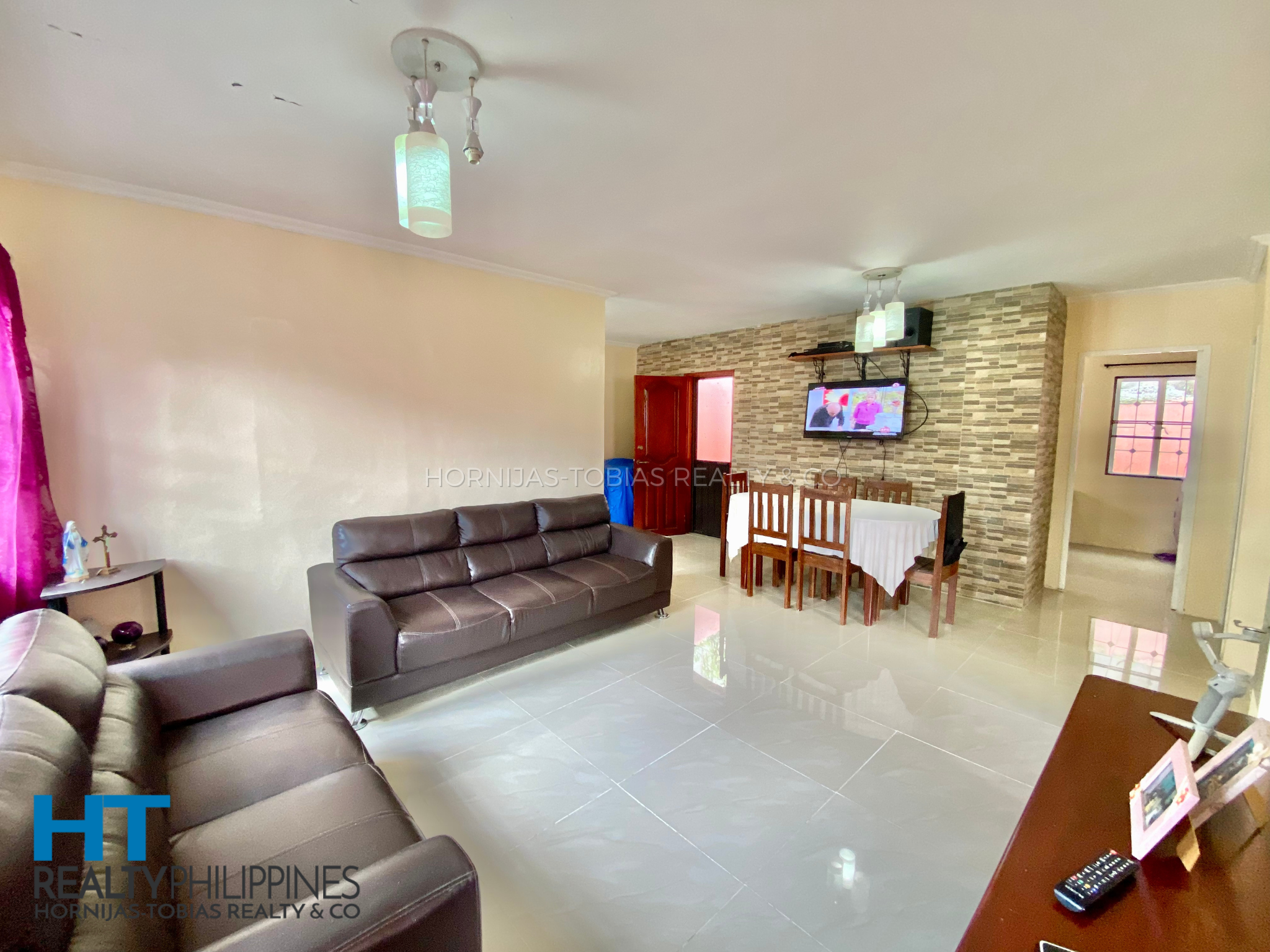 Living Area - For Sale 3BR House and Lot in Santiago Villas Catalunan Grande Davao City