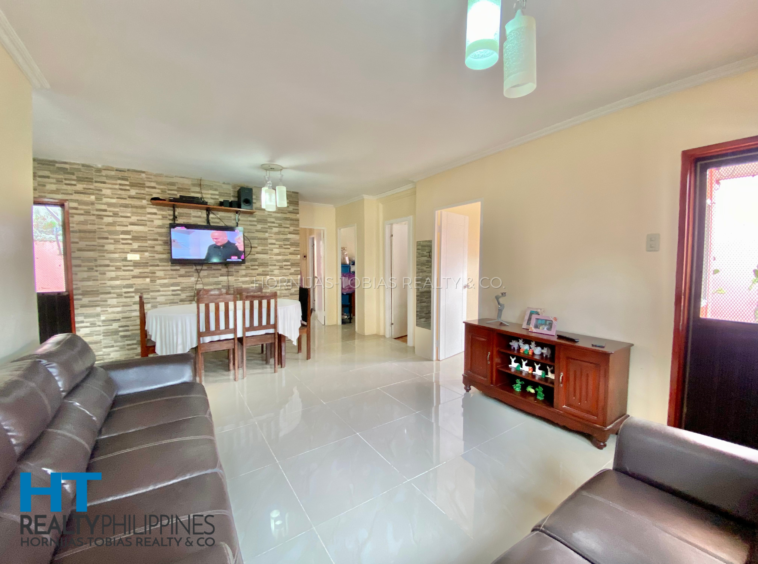 Living Area - For Sale 3BR House and Lot in Santiago Villas Catalunan Grande Davao City