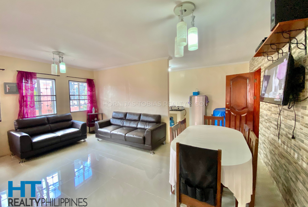 Dining Area - For Sale 3BR House and Lot in Santiago Villas Catalunan Grande Davao City