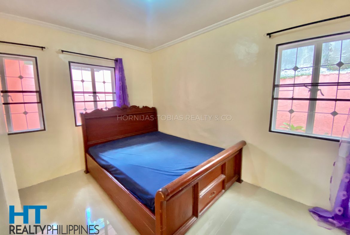 Primary Bedroom - For Sale 3BR House and Lot in Santiago Villas Catalunan Grande Davao City