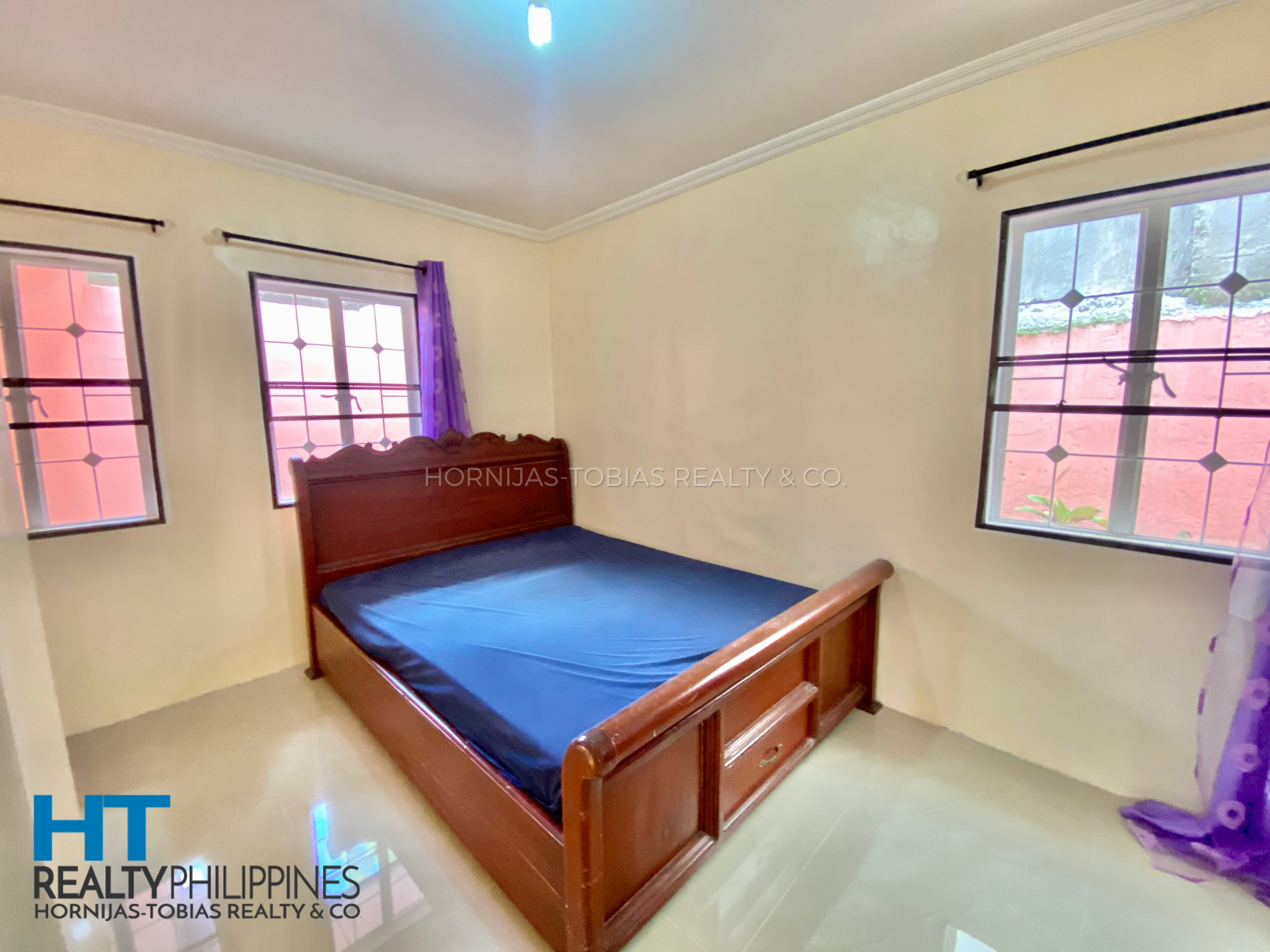 Primary Bedroom - For Sale 3BR House and Lot in Santiago Villas Catalunan Grande Davao City