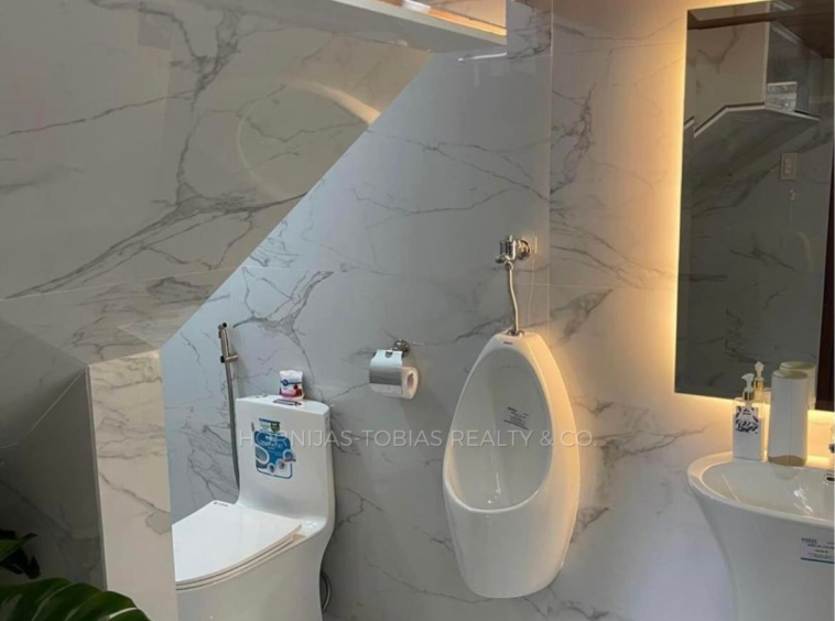 Powder Room - Fully Furnished 4 Bedroom House for Sale in Woodridge Park Maa Davao City