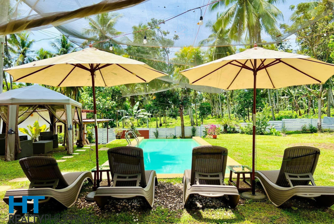 Pool Lounge - Inland Resort for Sale in Binugao, Toril, Davao City