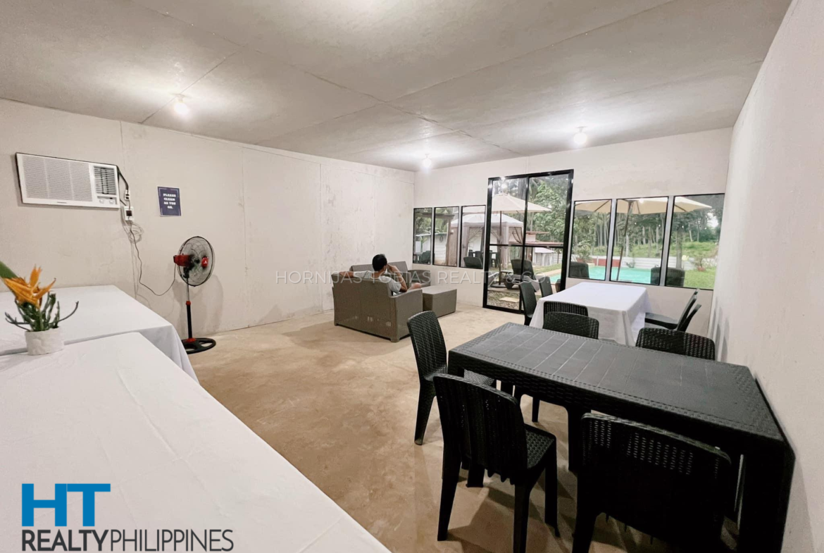 Function Area - For Sale - Inland Resort and Rest House in Binugao, Toril, Davao City