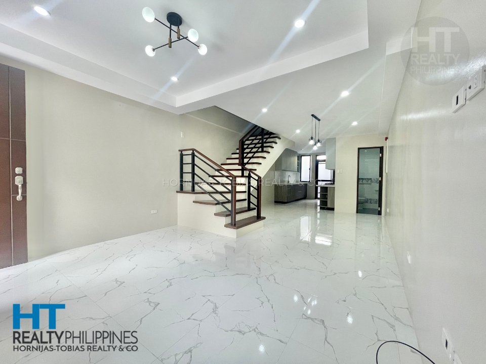 Living Area - Brand New Move-In Ready 3-Level Townhouse in Damosa Business District, Lanang