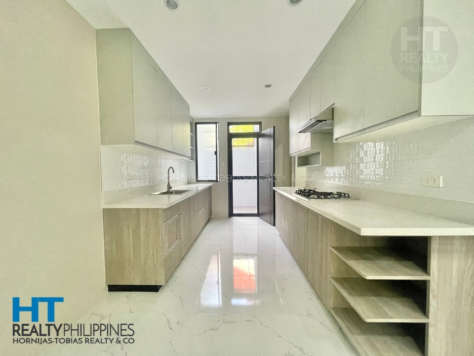 Kitchen - Brand New Move-In Ready 3-Level Townhouse in Damosa Business District, Lanang