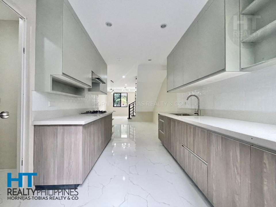 Kitchen - Brand New Move-In Ready 3-Level Townhouse in Damosa Business District, Lanang