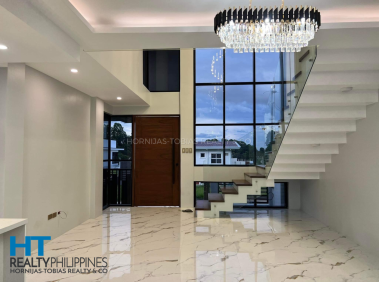 Living Area - Modern and Minimalist House for Sale in Ponte Verde, Buhangin, Davao City, Davao del Sur