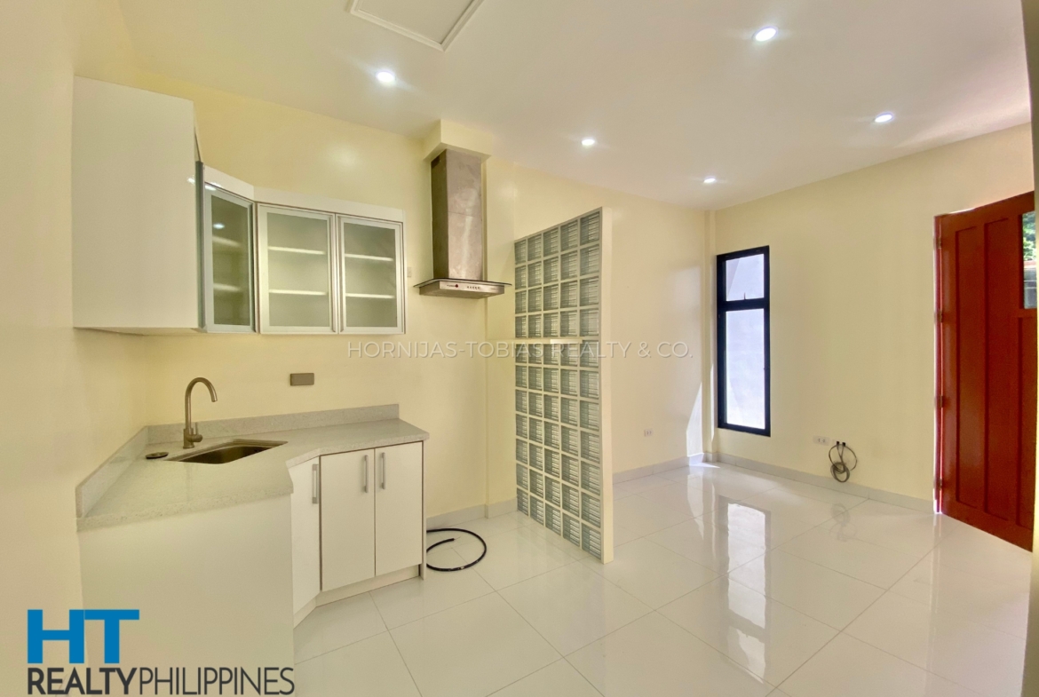 Kitchen - Near downtown brand new 2-bedroom townhouse for sale in GSIS, Matina, Davao City, Davao del Sur