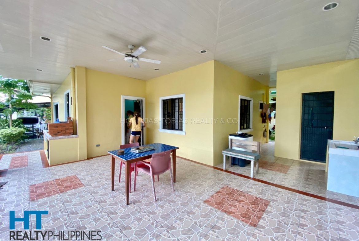 Patio - Two Storey House Spacious 613 SQM Lot in Exclusive and Family Friendly Community in Matina, Davao City