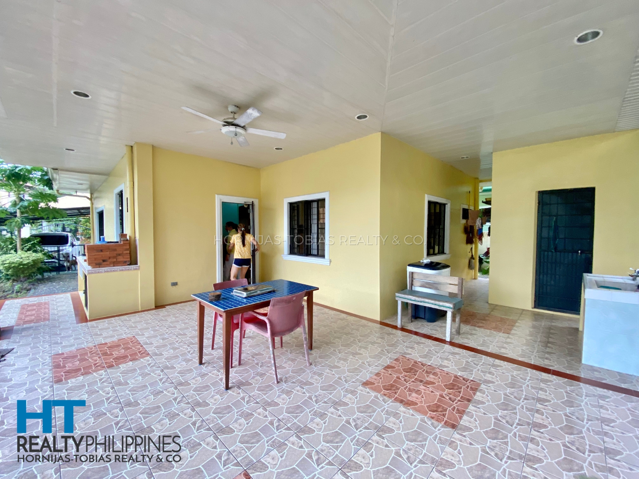 Patio - Two Storey House Spacious 613 SQM Lot in Exclusive and Family Friendly Community in Matina, Davao City