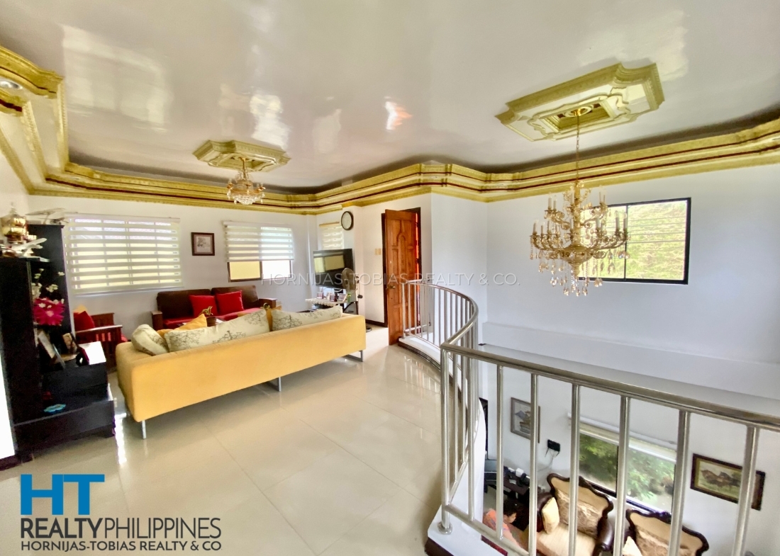 Family Area - Spacious 4 level 6 bedroom house for sale in Monteritz Classic Estates Ma-a, Davao City