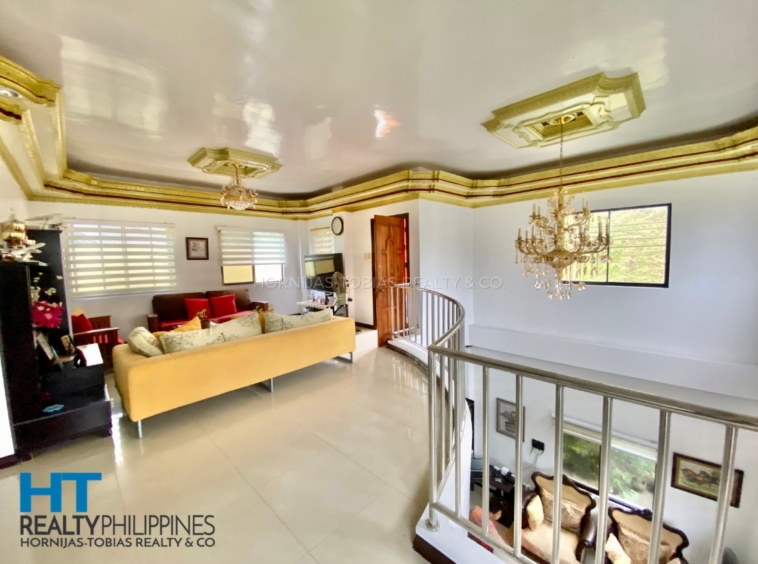 Family Area - Spacious 4 level 6 bedroom house for sale in Monteritz Classic Estates Ma-a, Davao City