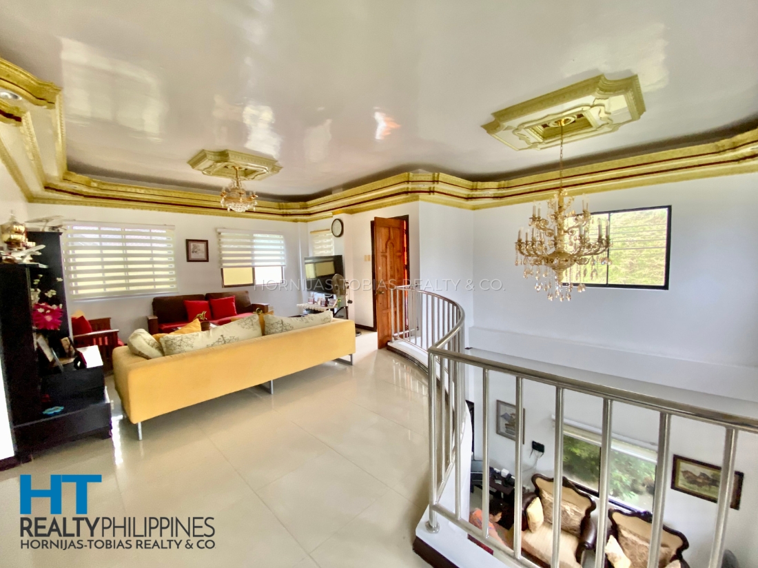 Family Area - Spacious 4 level 6 bedroom house for sale in Monteritz Classic Estates Ma-a, Davao City