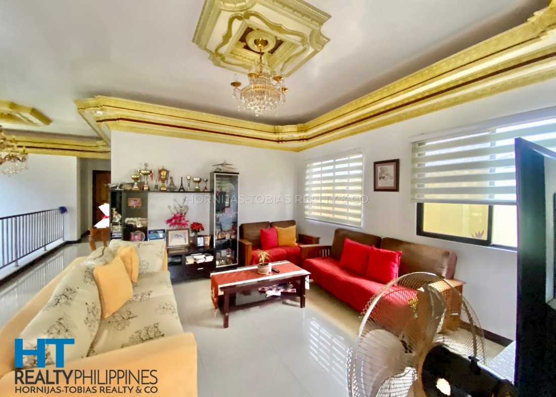 Family Area - Spacious 4 level 6 bedroom house for sale in Monteritz Classic Estates Ma-a, Davao City