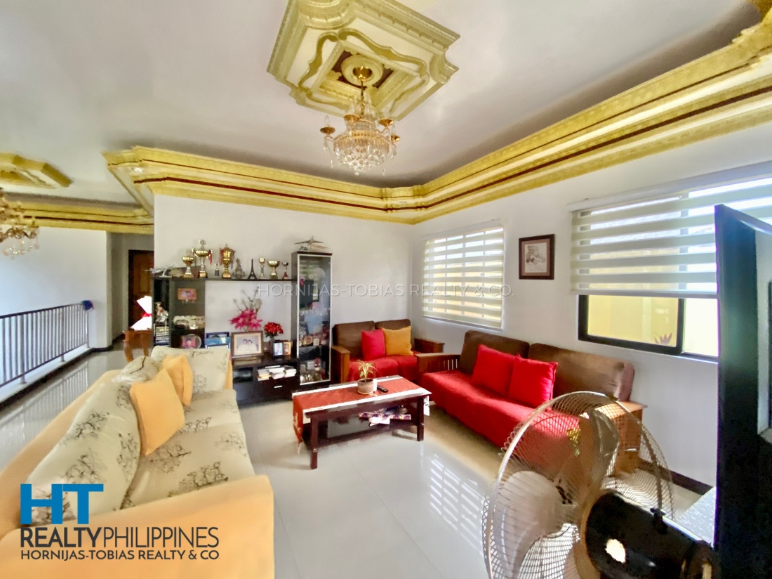 Family Area - Spacious 4 level 6 bedroom house for sale in Monteritz Classic Estates Ma-a, Davao City