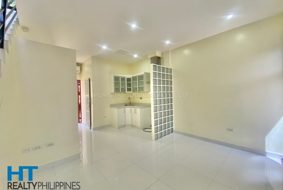 Living Area - Near downtown brand new 2-bedroom townhouse for sale in GSIS, Matina, Davao City, Davao del Sur