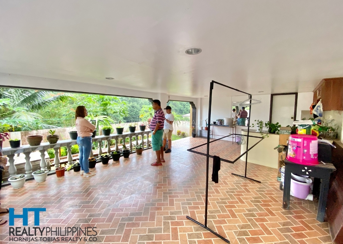 Terrace - Spacious 4 level 6 bedroom house for sale in Monteritz Classic Estates Ma-a, Davao City