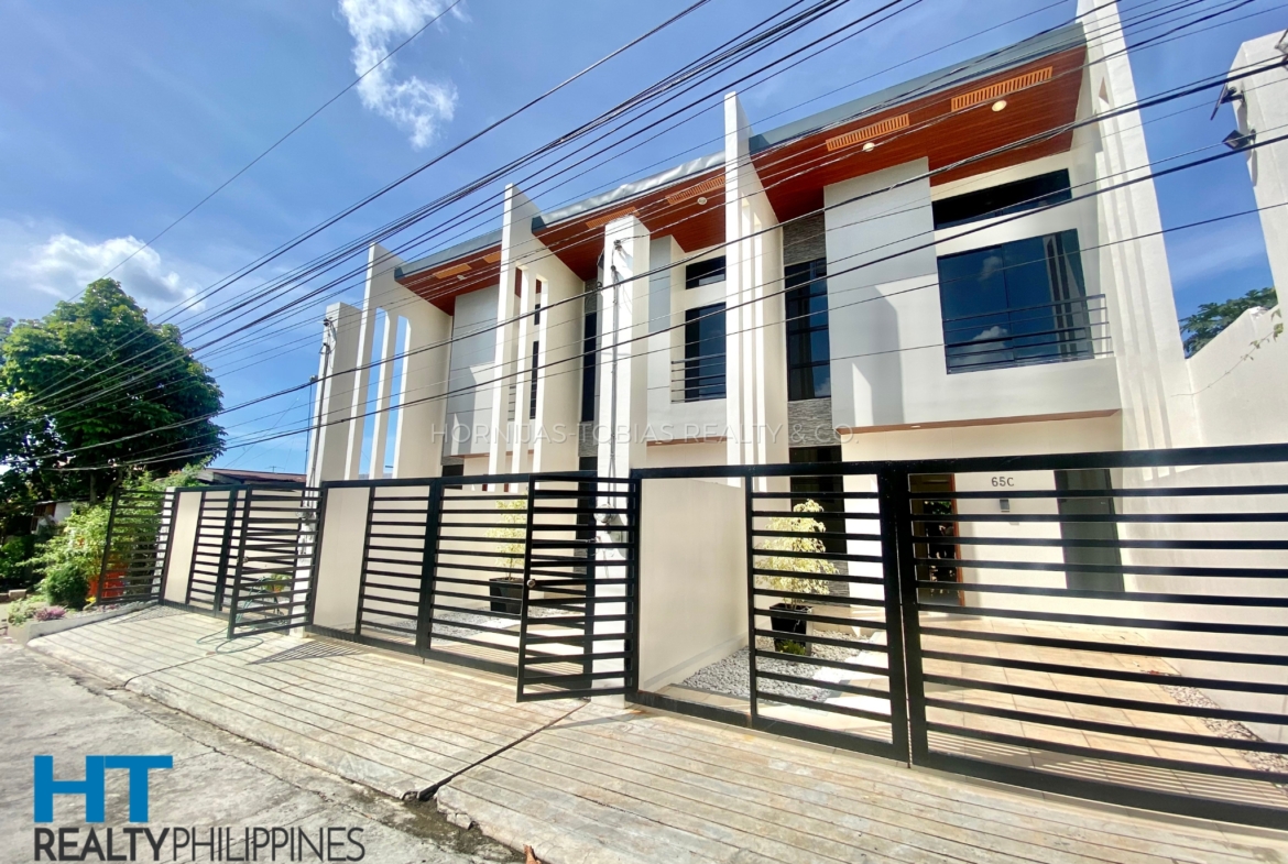 Side - Near downtown brand new 2-bedroom townhouse for sale in GSIS, Matina, Davao City, Davao del Sur