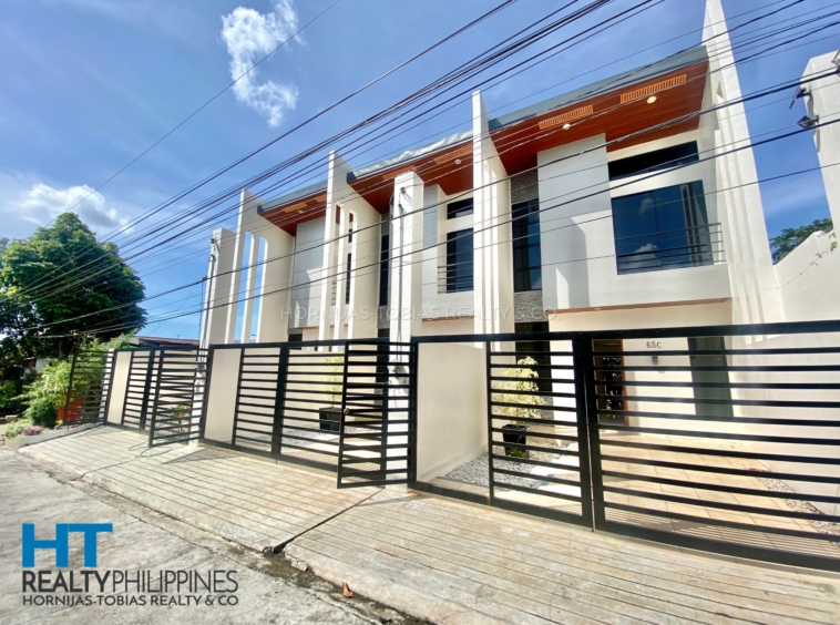Side - Near downtown brand new 2-bedroom townhouse for sale in GSIS, Matina, Davao City, Davao del Sur