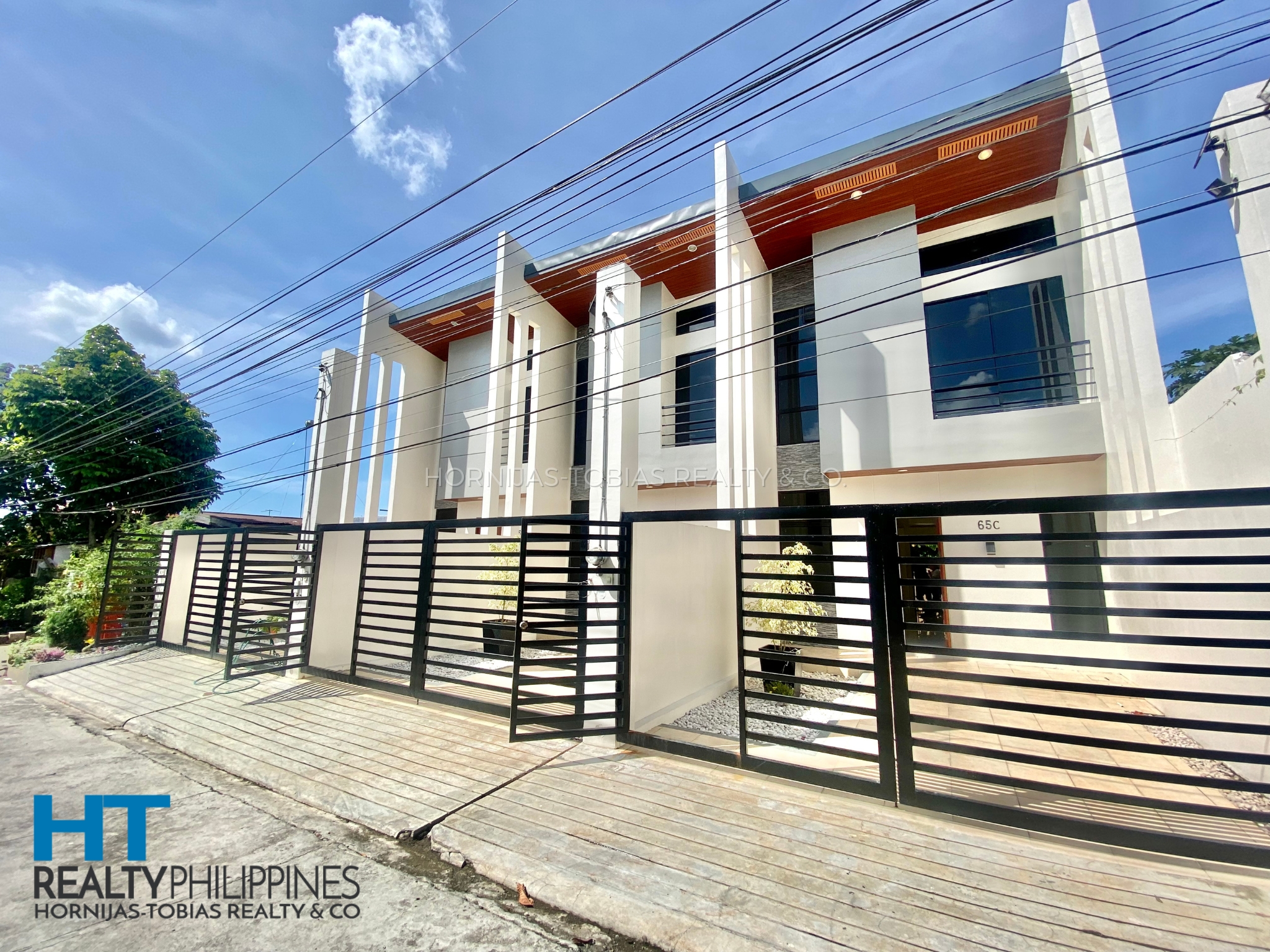 Side - Near downtown brand new 2-bedroom townhouse for sale in GSIS, Matina, Davao City, Davao del Sur