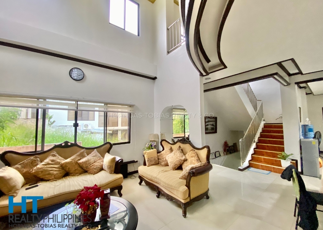 Living Area - Spacious 4 level 6 bedroom house for sale in Monteritz Classic Estates Ma-a, Davao City