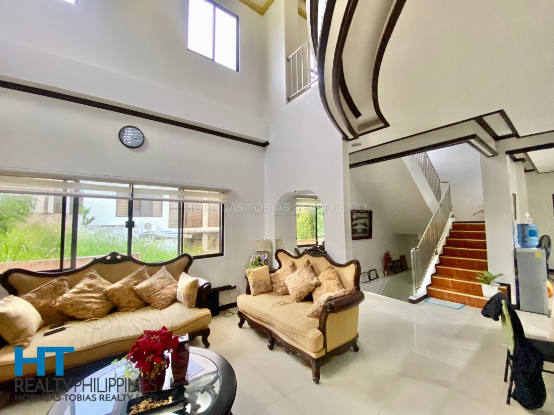 Living Area - Spacious 4 level 6 bedroom house for sale in Monteritz Classic Estates Ma-a, Davao City