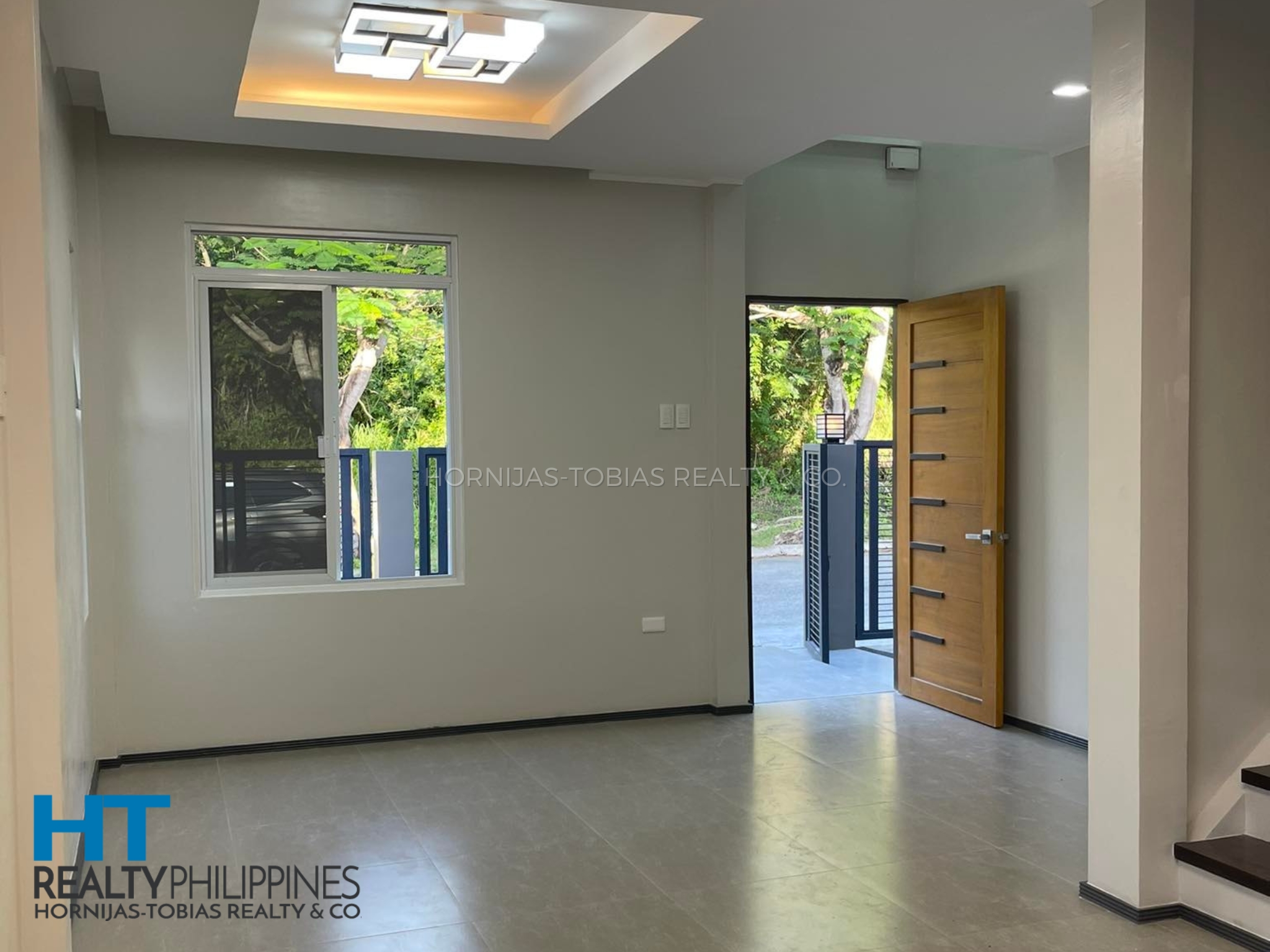 Living Area - For sale brand new 4 bedroom house in Orange Grove, Matina, Davao City