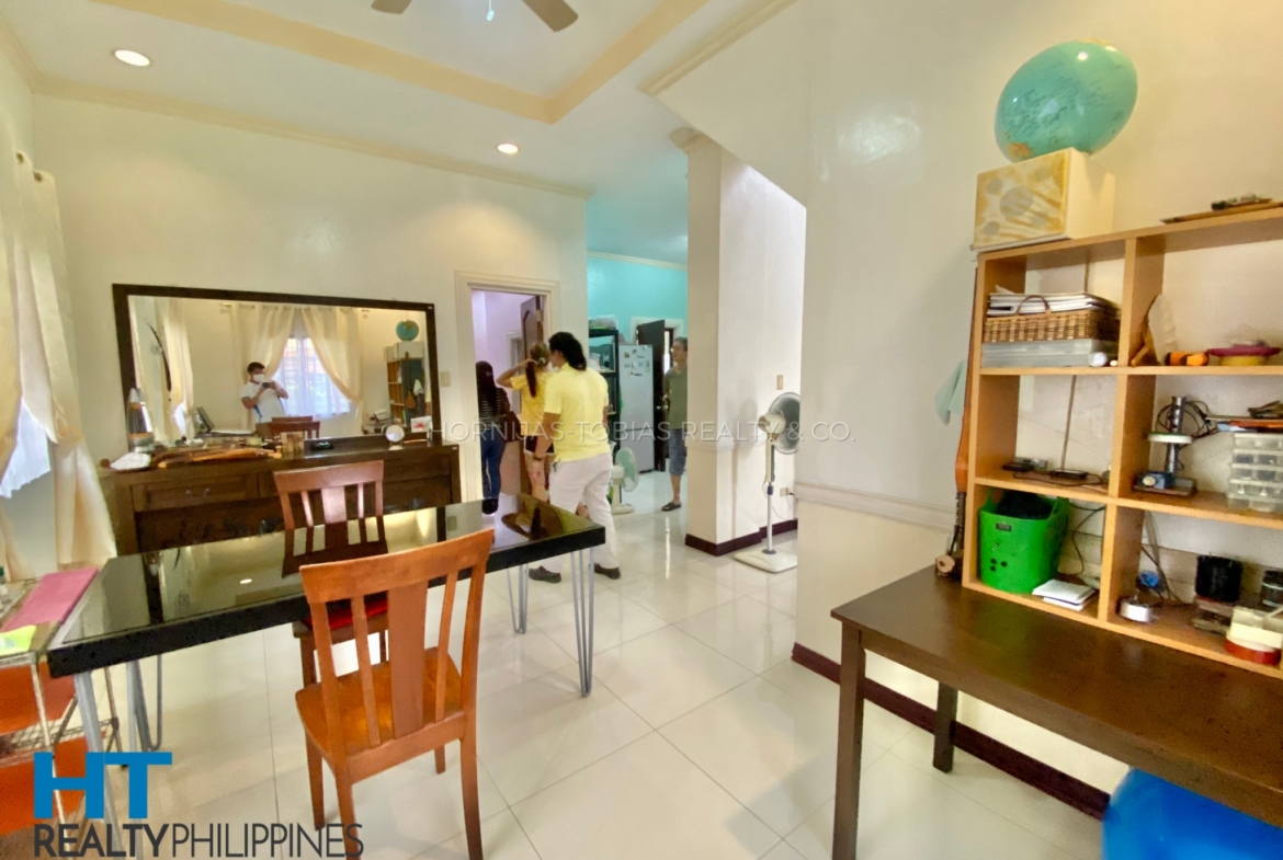 Dining Room - Two Storey House Spacious 613 SQM Lot in Exclusive and Family Friendly Community in Matina, Davao City