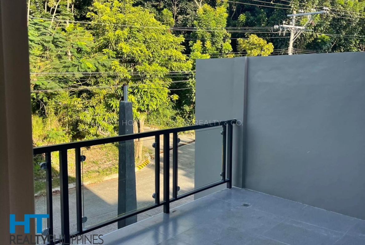 Balcony - For sale brand new 4 bedroom house in Orange Grove, Matina, Davao City