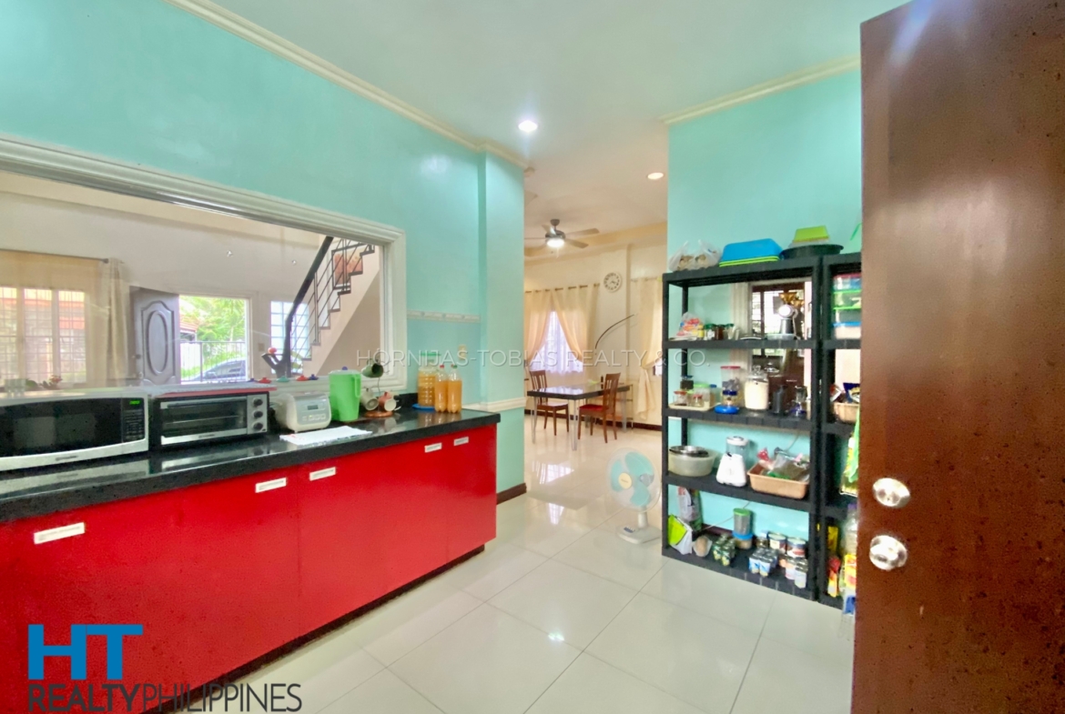 Kitchen - Two Storey House Spacious 613 SQM Lot in Exclusive and Family Friendly Community in Matina, Davao City