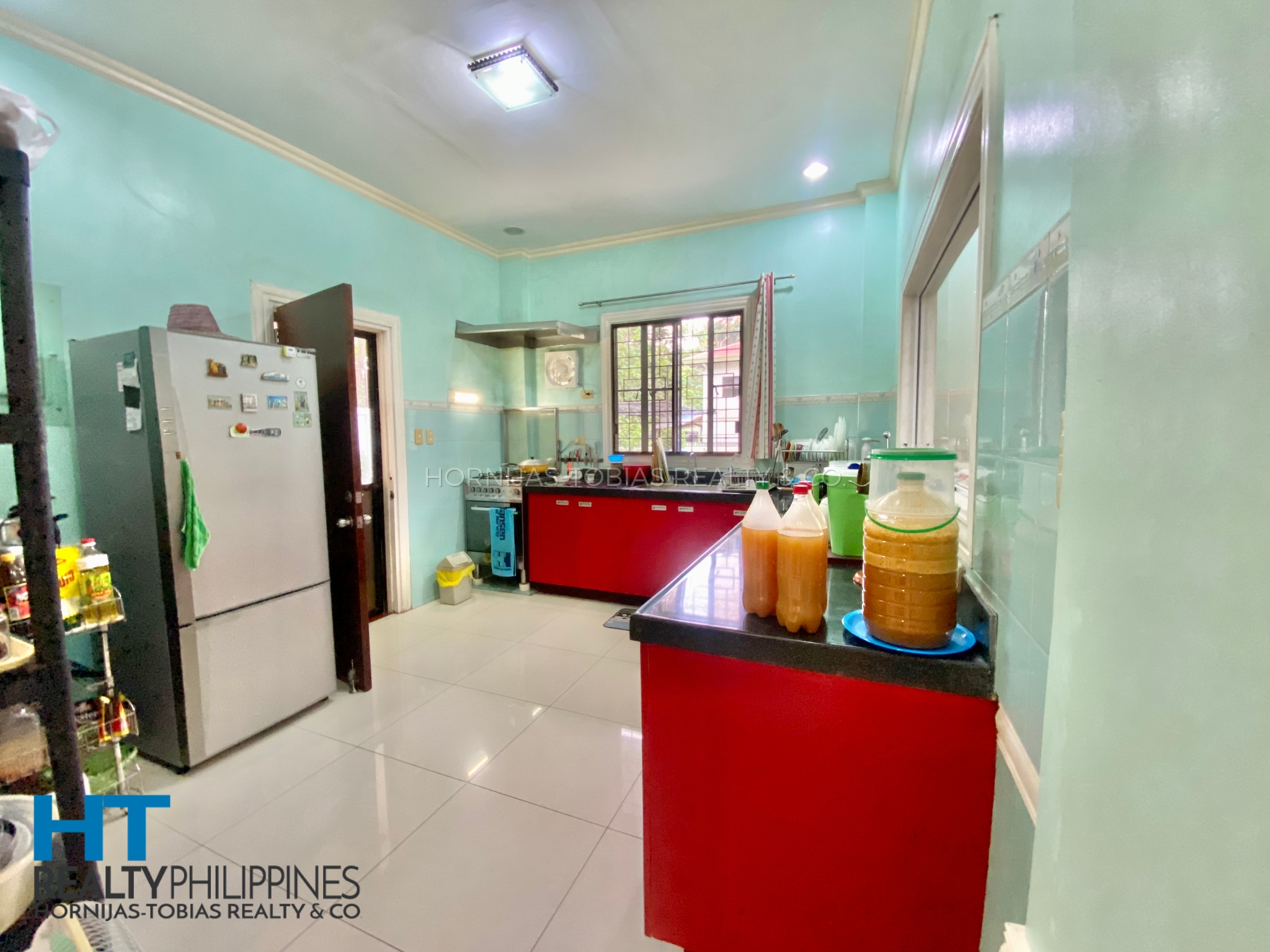 Kitchen - Two Storey House Spacious 613 SQM Lot in Exclusive and Family Friendly Community in Matina, Davao City