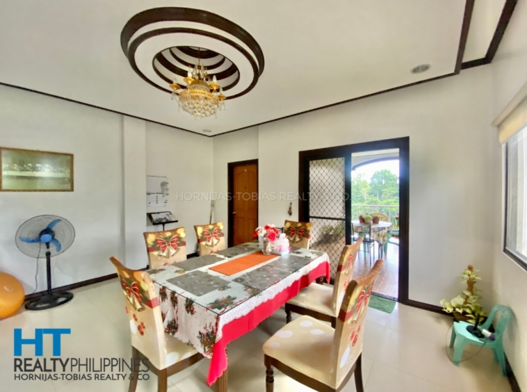 Dining Area - Spacious 4 level 6 bedroom house for sale in Monteritz Classic Estates Ma-a, Davao City