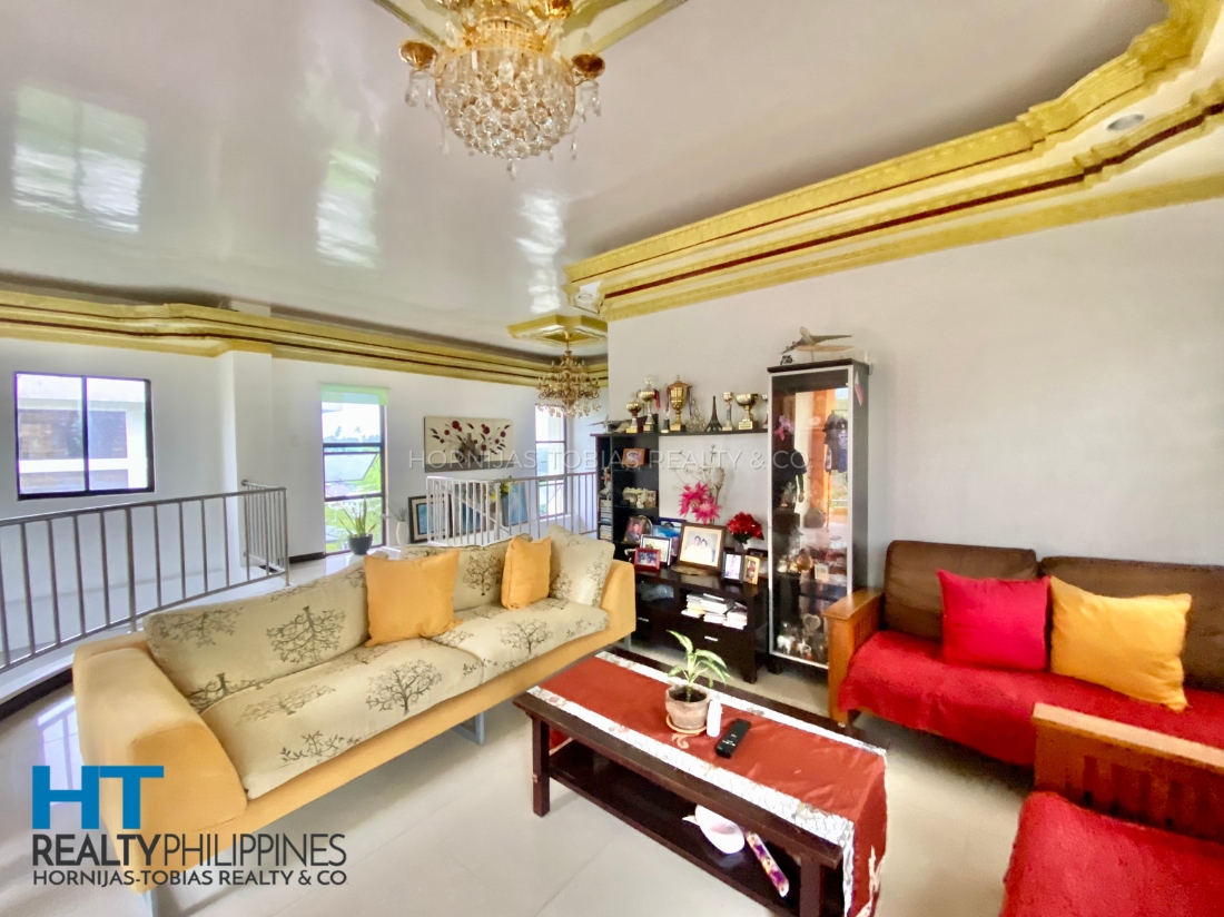 Family Area - Spacious 4 level 6 bedroom house for sale in Monteritz Classic Estates Ma-a, Davao City