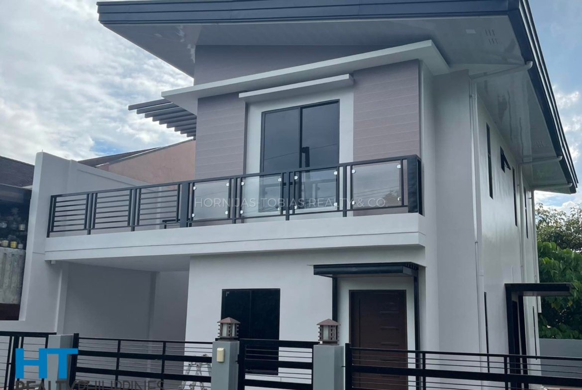 Right Side - 2-storey brand new house for sale in Orange Grove Matina Pangi Davao City