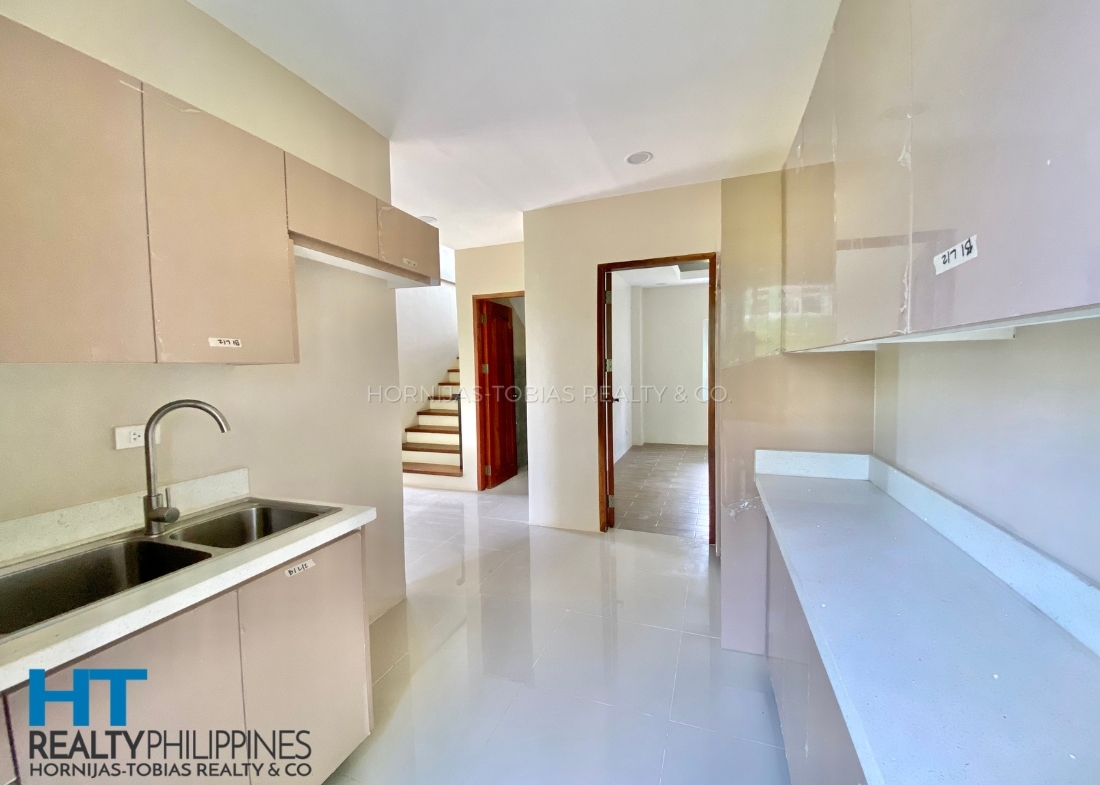 Kitchen - Mediterranean-inspired 4 bedroom house for sale at The Gardens at Southridge, Davao City, Davao Region, Philippines