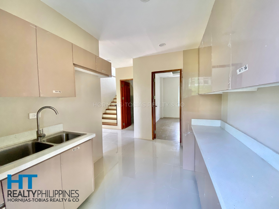 Kitchen - Mediterranean-inspired 4 bedroom house for sale at The Gardens at Southridge, Davao City, Davao Region, Philippines