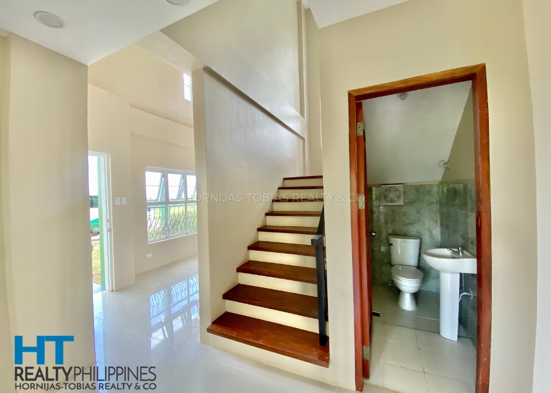 Powder room - Mediterranean-inspired 4 bedroom house for sale at The Gardens at Southridge, Davao City, Davao Region, Philippines