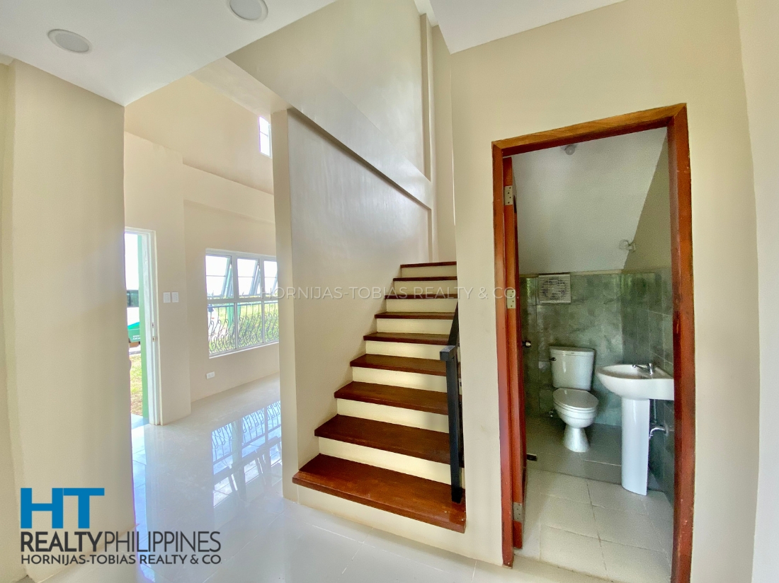 Powder room - Mediterranean-inspired 4 bedroom house for sale at The Gardens at Southridge, Davao City, Davao Region, Philippines