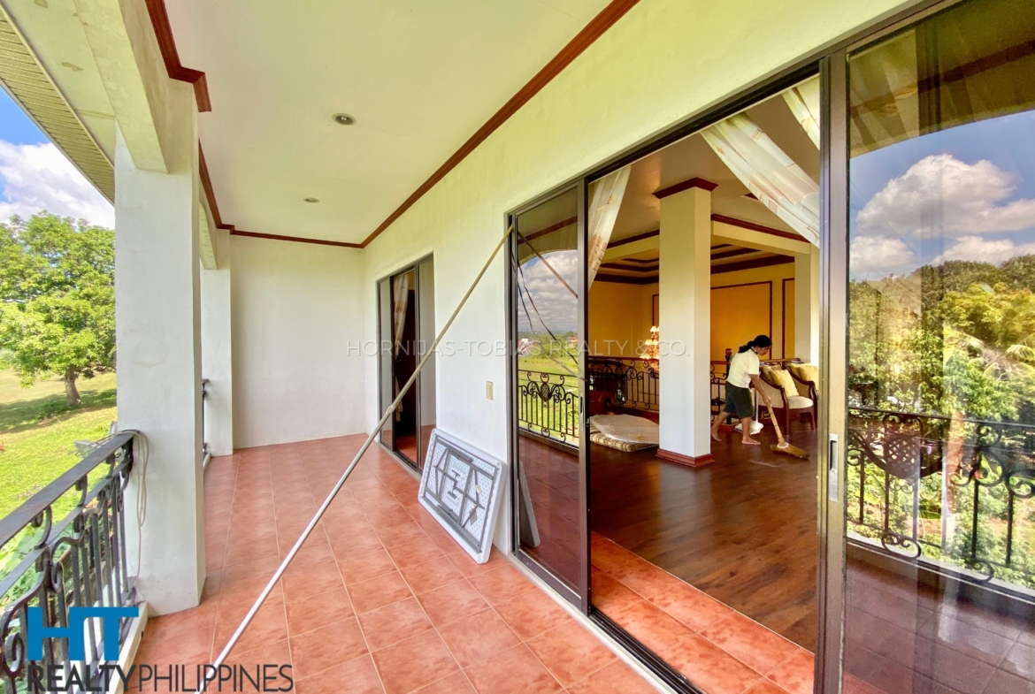 Balcony - Big lot 2-storey house with 4 bedrooms located in Mutual Homes, Catitipan Buhangin Davao City