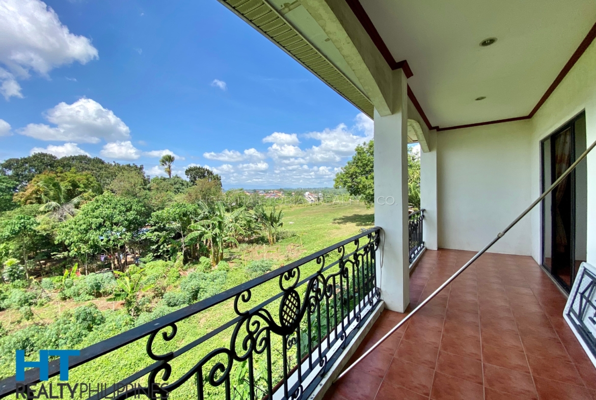 Balcony - Big lot 2-storey house with 4 bedrooms located in Mutual Homes, Catitipan Buhangin Davao City