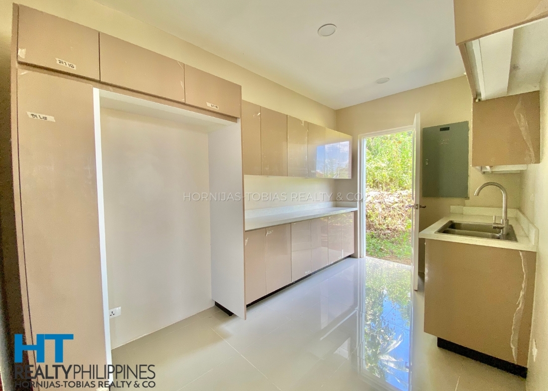 Kitchen - Mediterranean-inspired 4 bedroom house for sale at The Gardens at Southridge, Davao City, Davao Region, Philippines