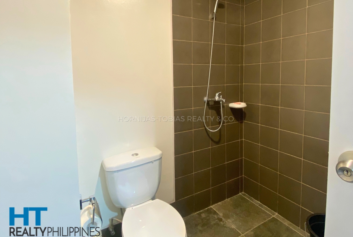 Bathroom - Furnished studio condo for sale in Amani Grand City Gate, Buhangin-Cabantian-Indangan Rd, Buhangin, Davao City