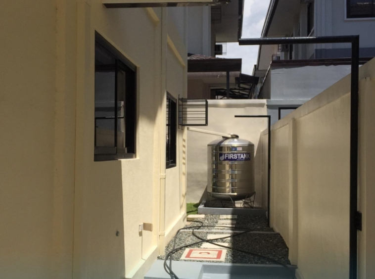 Water tank MH286 4 bedrooms 3 bathrooms ready occupancy house for sale in ilumina estate communal buhangin davao